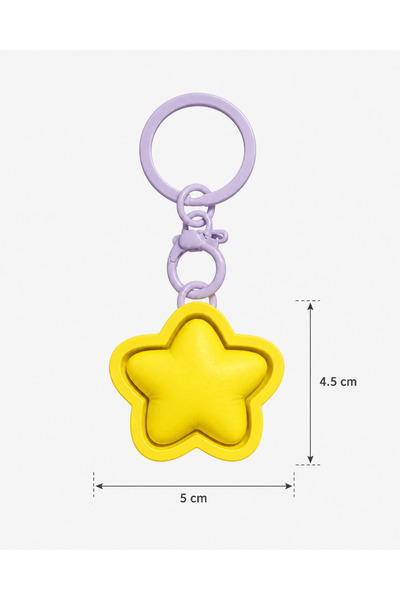 Pocket People Pofi Clicker Keychain – Push-Click Fidget Stress Toy Bag Ornament