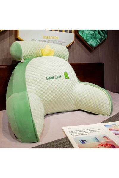 DubaiGallery CozyNest Plush Bunny Ear Backrest Pillow