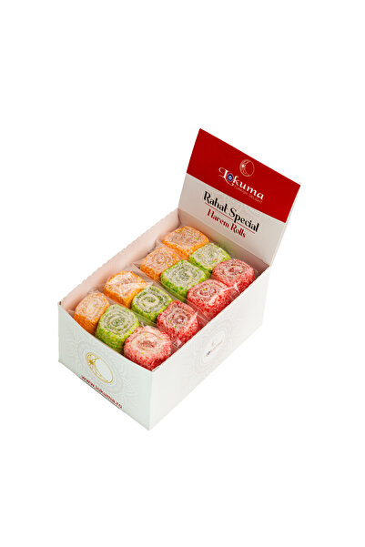 LOKUMA RAHAT TURCESC HAREM ROLLS 50 GR (12 BUC)