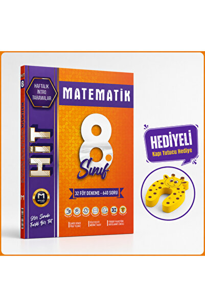 Mozaik Yayınları Mozaik 8.Sınıf Hit Matematik Denemesi 2026 (kapı stoperi hed...
