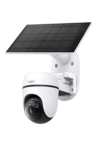 TP-LINK IP КАМЕРА + СОЛАРЕН ПАНЕЛ, безжична, туретна, външна, дистанционна Ин...