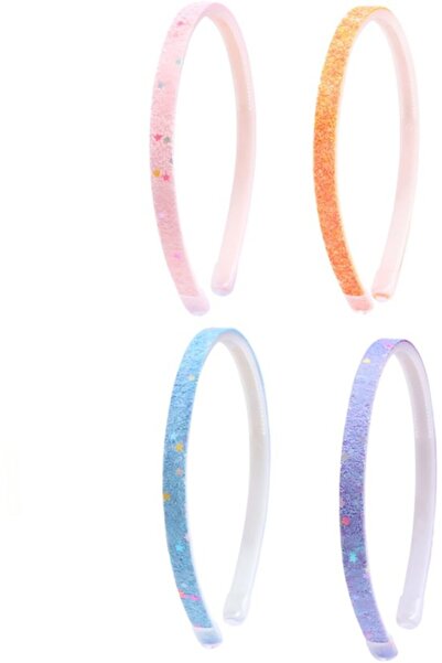 STARSTAR Headbands 4pc 13x14x1cm sequined non-slip women's.