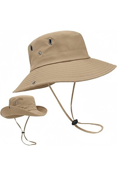 STARSTAR Summer Camp Sun Hat - Breathable Fisherman's Outdoor Hiking Protecti...