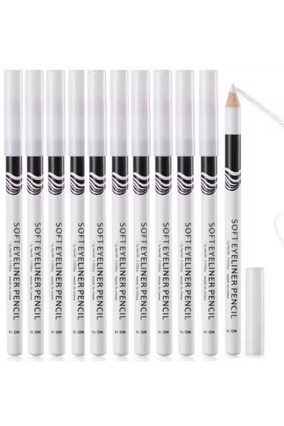 Generic Brand 1Pc White Color Eyeliner Pencil Long Lasting