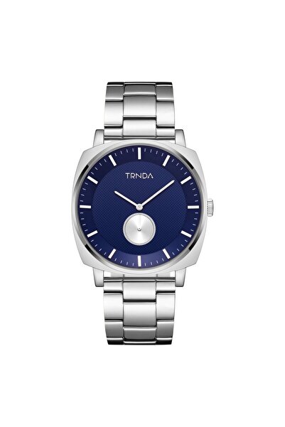 TRNDA Men's Stainless Steel Watch, Blue Dial | Trnda-45mm