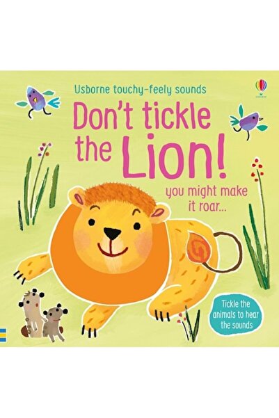 Usborne Nu încărpește leului! Carte senzorială cu sunete de leu