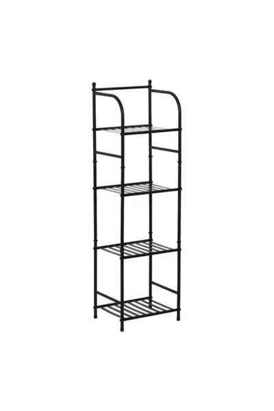 CATIANO Etajera Metalica cu 4 Rafturi 33.5x27.5x116cm