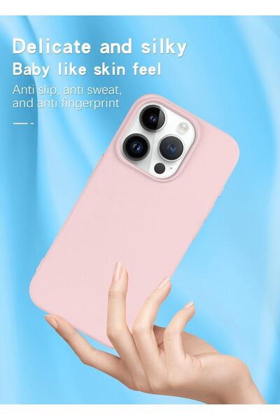 FixFame iPhone 16 Pro Case Liquid Silicone Shockproof Cover Soft Slim Full Pr...