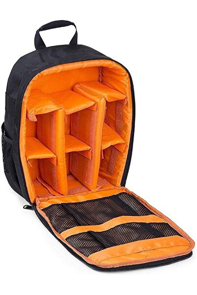 eWINNER Waterproof DSLR Camera Bag Shockproof Backpack Hiking Bag-Orange