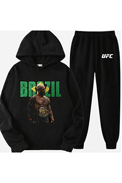 SVART WEAR Charles Oliveira Printed Children's Tracksuit Top and Bottom Set 1...