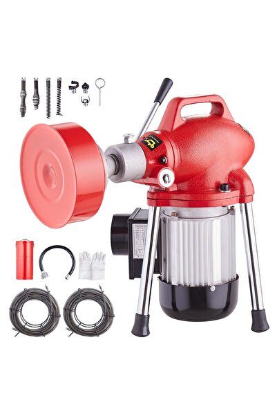 OMS Sarpe pentru desfundat tevi, Electric, Profesional, 7 x capete taiere, 37...