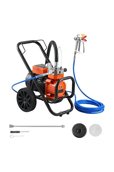 OMS Pompa de vopsit cu diafragma, putere 2000 W, 3.5 l/min, 227 Bar, lungime ...