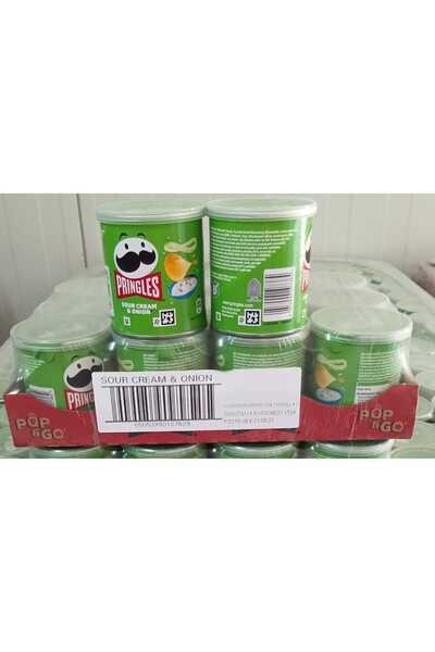 Pringles Smântână și ceapă 40g bax 12 bucăți