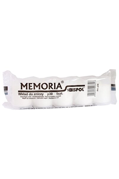 BISPOL Set 5 x 5 Candela Alba, Tip Rezerva Bispol, 15 Ore