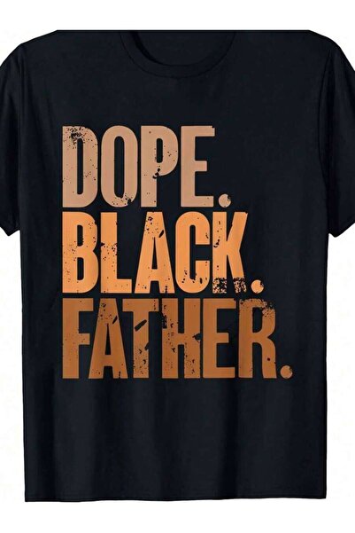 25W Men's Dope Father Print White TShirt, Crew Neck, Casual Cotton Tee Medium...