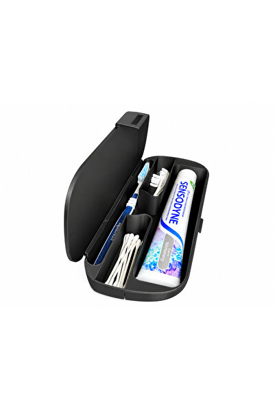 Yapı3D Travel Toothbrush and Toothpaste Carrying Case with Lid |   Compartmen...