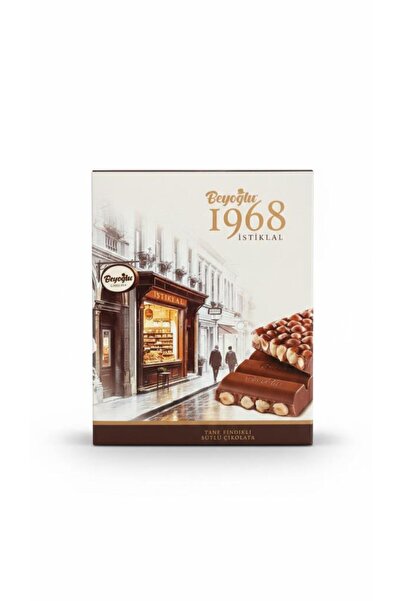 Beyoğlu Çikolata 1968 İstiklal Bol Sütlü Fındıklı Çikolata 170gr x6