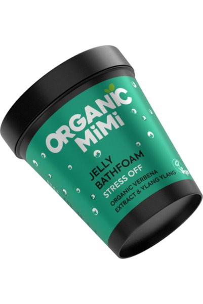 ORGANİC MİMİ جل استحمام رغوي لتخفيف التوتر مع خلاصة الفيربينا واليانغ يلانج 2...