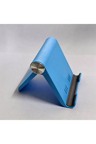 Choice4 Blue Foldable Phone Stand, 8 Colors Adjustable Desk Holder, Portable ...