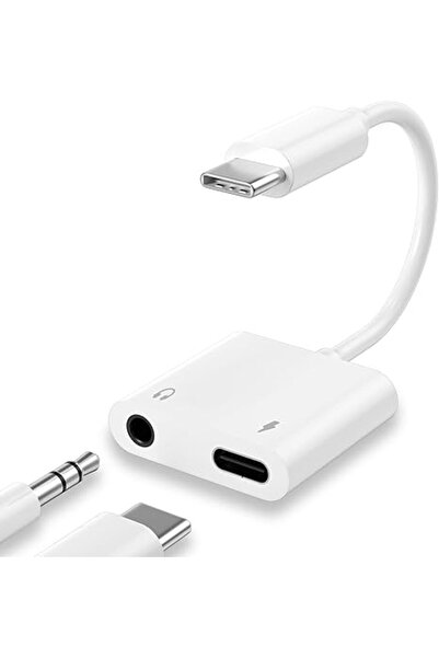 Choice1 type c-3.5 type c 2-in-1 Audio Adapter USB C to 3 5 mm Jack Type-C Ch...