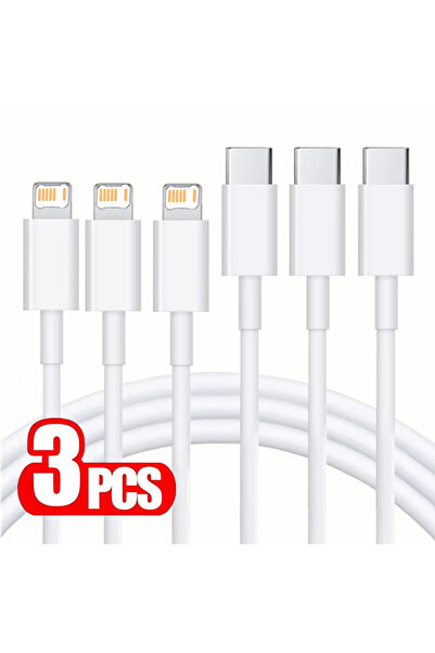 Choice 1m 3PCS 3PCS PD Fast Charging Cable For iPhone 11 12 13 Mini 14 Pro Ma...