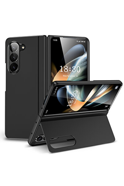 Choice7 For Samsung Z Fold6 Case & Holder black For Z Fold 7 6 5 4 3 Fold7 Fo...