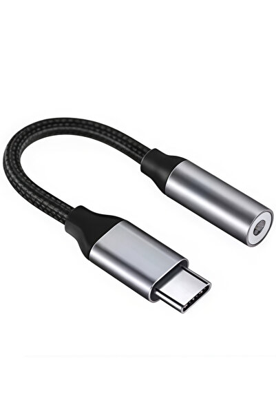Choice1 grey USB C to 3.5mm Headphone Jack Adapter USB Type C to Aux Audio Do...
