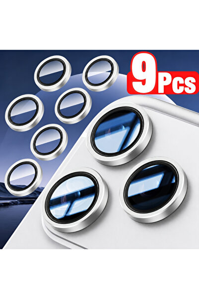 Choice63 iPhone17 Pro Silvery NNBILI 9pcs Camera Lens Protector for iPhone 17...