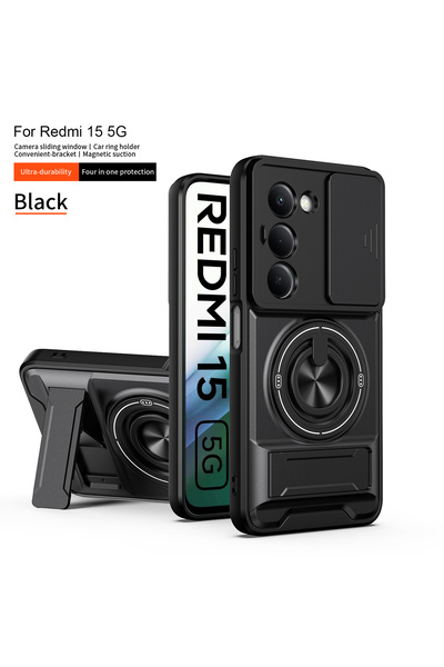 Choice4 Redmi 15 5G (171mm) SJia - Black For Redmi 15 Case Redmi 15 4G 5G Cov...