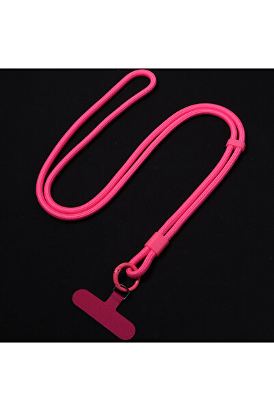 Choice3 Hot pink 1Pc Colorful Adjustable Universal Phone Lanyard For Crossbod...