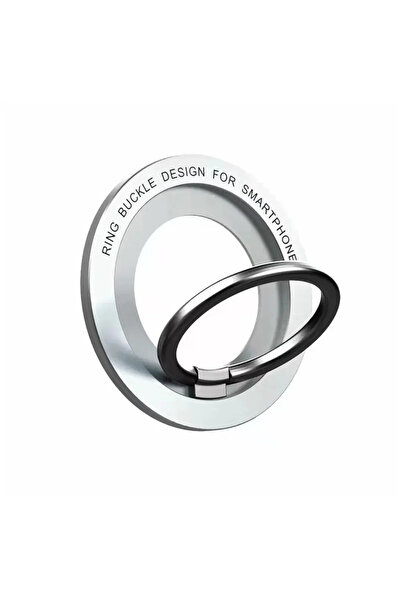 Choice3 Silvery Magnetic for Magsafe Phone Holder Stand Mini Magnet Finger Ri...