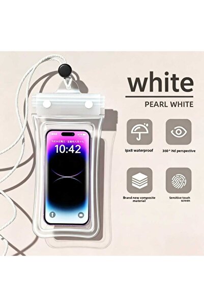 Choice3 White Universal Waterproof Phone Cases Bag For Various Models iPhone ...
