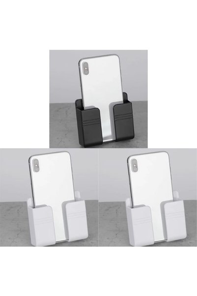 choice2 3pcs mix 1-4Pcs Wall Mounted Storage Device Phone Charging And Remote...