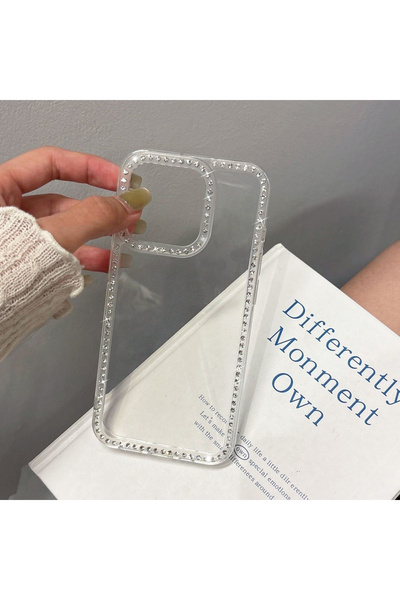 Choice3 iphone 11 clear Luxury Transparent Diamond Jewelled Phone Case For iP...