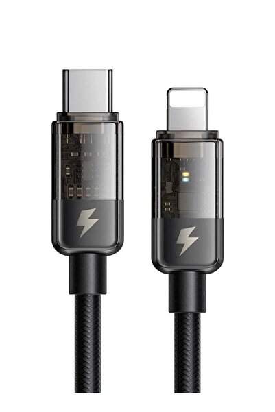 Mcdodo CA3160 Auto Power Off Type-C To Lightning Transparent Data Cable