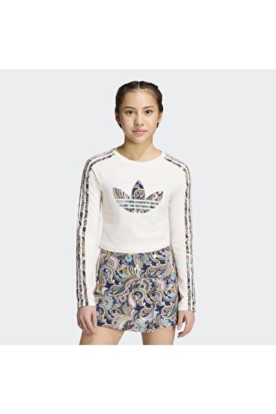 adidas Liberty London Kids' White Long Sleeve Top (Kr9189)