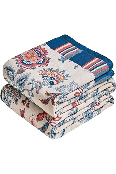 GENERAL MSGKV Boho Throw Blanket 100% Cotton Blankets for Bed Couch 60'x80', ...