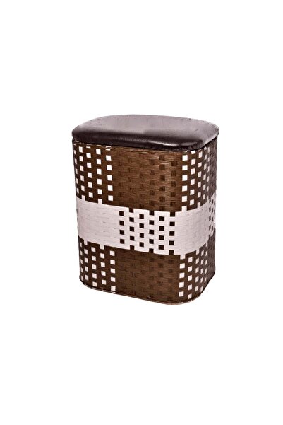 generel Laundry Basket and Wooden Chair 35 X 25 X 33 cm