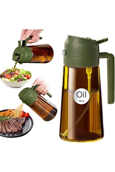 GENERAL YARRAMATE 16oz/470ml Light-Blocking Dark Oil Sprayer for Cooking, 2 i...