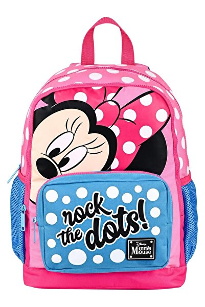 Minnie Mouse حقيبة مدرسية اوتونيا روكس دوتس للمدرسة الابتدائية مقاس 28x24x40 ...