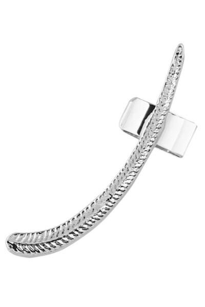 VeeShop Καμπυλωτό σκουλαρίκι ear cuff για το αυτί, στενή και μακριά μεταλλική...