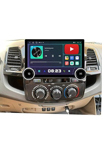Carplayer شاشة أندرويد لتويوتا فورتشنر وهيلوكس، طراز دايموند بمقابض مزدوجة، م...