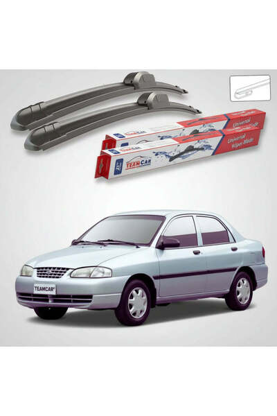 TEAMCAR Υαλοκαθαριστήρες Kia Avella 1995-2001 |   Εμπρόσθιο Σετ Επίπεδων Εξαρ...
