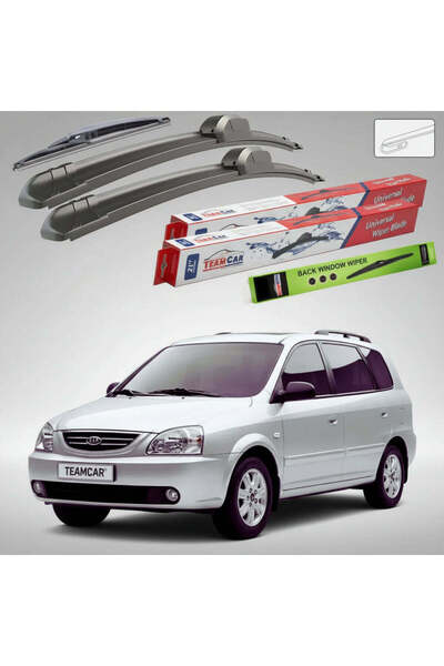 TEAMCAR Υαλοκαθαριστήρες Kia Carens FC/FJ 1999-2006 |   Σετ Επίπεδων Στηριγμά...