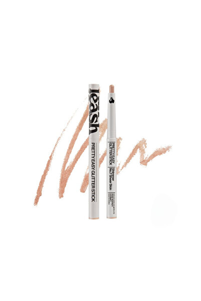 UNLEASHIA Pretty Easy Glitter Stick Nr. 7 Nuanță transparentă, 0.7 g - fard d...