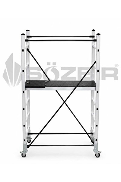 Sözbir Merdiven 2 MT TEKERLEKLİ ÇALIŞMA PLATFORMU