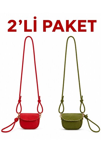 Mojeva Icon Red Green Double Pack Knot Adjustable Daily Use Women's Hand and ...