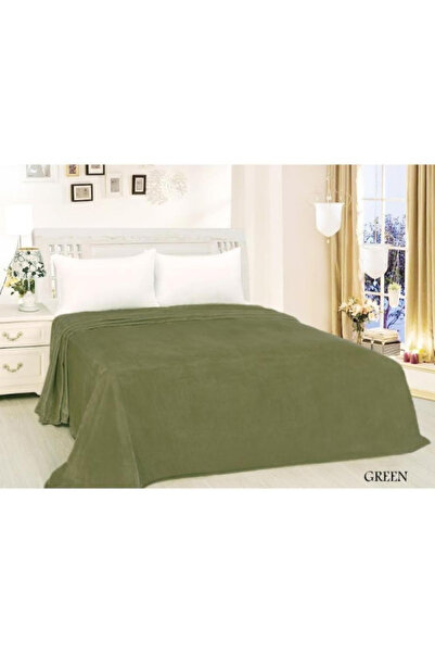 Generic Brand Soft Fleece Flannel Blanket - Green - Single and Twin