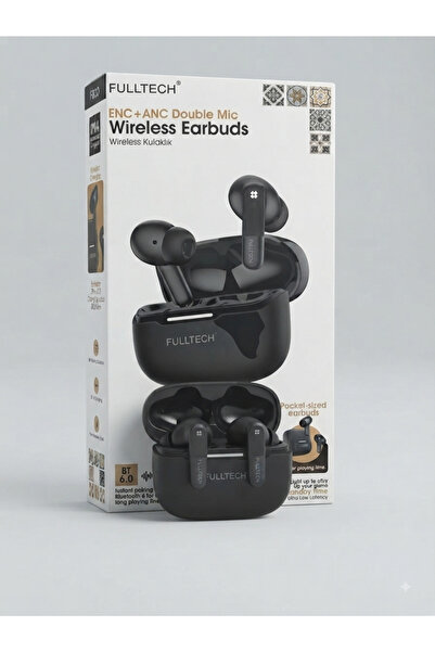 Fulltech Aura Akse ENC + ANC Double Mic Wireless Earbuds - Çift Mikrofonlu Ka...
