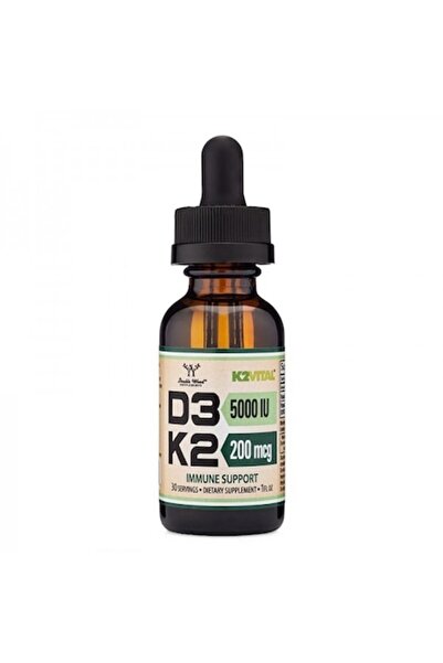 DOUBLE WOOD Supliment alimentar, Îngrijirea oaselor - Vitamina D3 5000 UI + K...